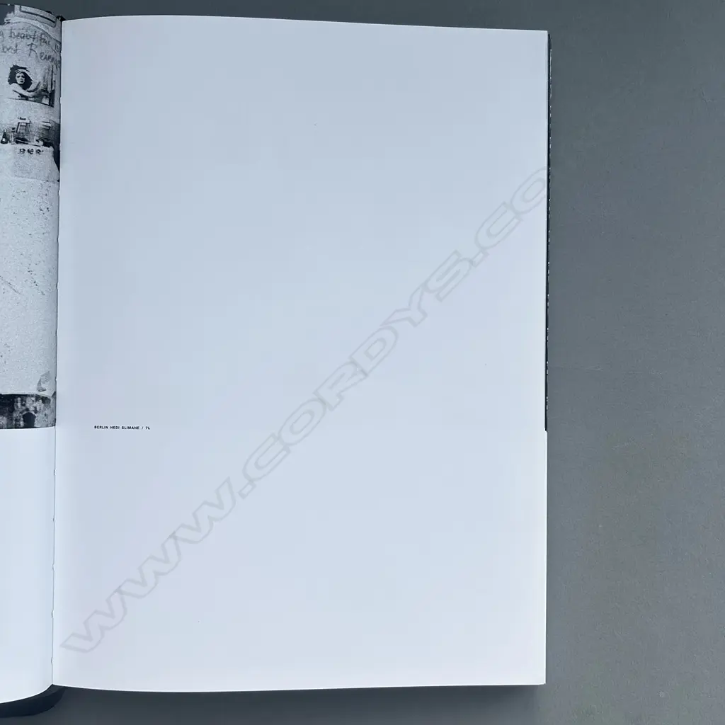 HEIDI SLIMANE: BERLIN 7L Image 1++